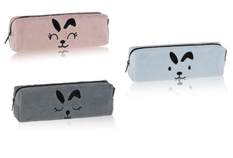Saszetka - piórnik Bunny Faces Hash 3- mix wzorów Saszetka - piórnik Bunny Faces Hash 3- mix wzorów