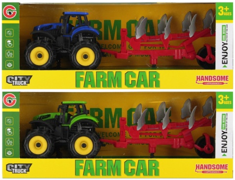 TRAKTOR Z MASZYNĄ ROLNICZĄ 29X11X8 MIX2 MC