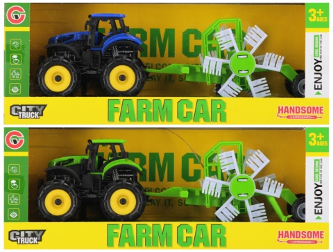 TRAKTOR Z MASZYNĄ ROLNICZĄ 29X11X8 MIX2 MC