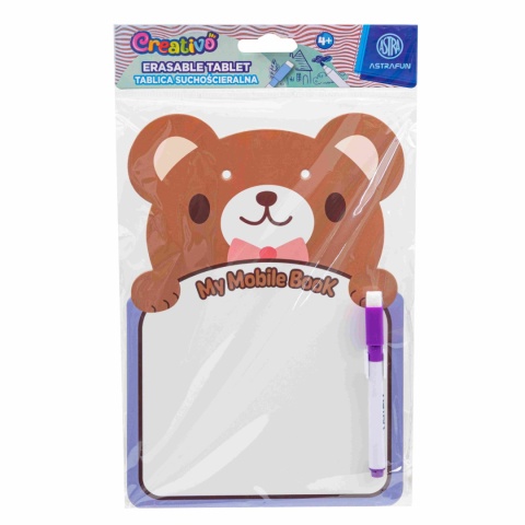 Tablica suchościeralna ASTRAFUN 24,5 × 16,5cm - Je