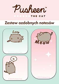 ZESTAW NOTESÓW 30 k. 3 szt. PUSHEEN