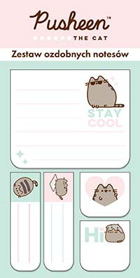 ZESTAW NOTESÓW 30 k. 5 szt. PUSHEEN ZESTAW NOTESÓW 30 k. 5 szt. PUSHEEN