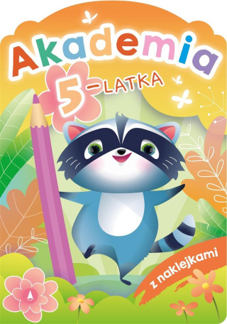 AKADEMIA A4 Z NAKLEJKAMI 5-LATKA
