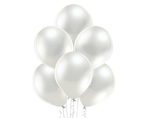 BALONY 100SZT BIAŁE METALIZOWANE 10" BALONY 100SZT BIAŁE METALIZOWANE 10"
