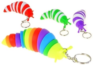 Brelok ślimak ruchomy 7cm Adar