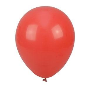 Balony 100 szt. pastelowe 12'' czerwone