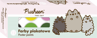 FARBY PLAKATOWE 12 kol. 20 ml PUSHEEN mkmn