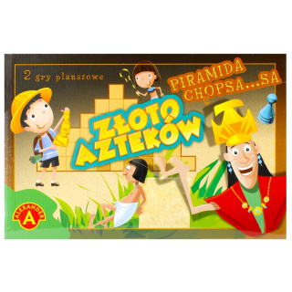 GRA PLANSZOWA ZŁOTO AZTEKÓW-PIRAMIDA CHEOPSA