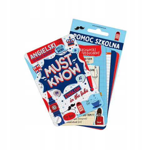 Kieszonka Must Know JĘZYK ANGIELSKI pomoc szkolna Kieszonka Must Know JĘZYK ANGIELSKI pomoc szkolna