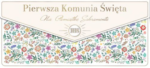 Koperta KOMUNIA WIANUSZEK KOLOROWY Koperta KOMUNIA WIANUSZEK KOLOROWY