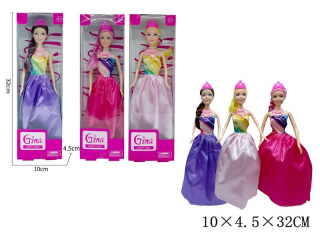 LALKA 29CM W SUKNI BALOWEJ GAZELO