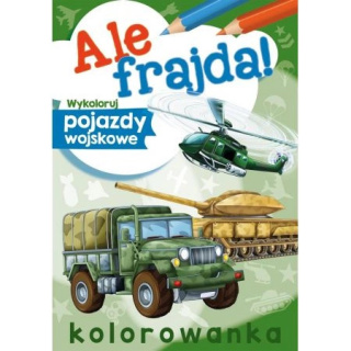 KOLOROWNAKA A4/48STR POJAZDY WOJSKOWE. ALE FRAJDA!