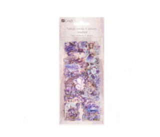 NAKLEJKI WRÓŻKI 6 ARKUSZY - AMETHYST