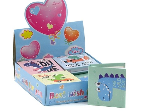 Notes Dinozaury (12szt)Adar Notes Dinozaury (12szt)Adar