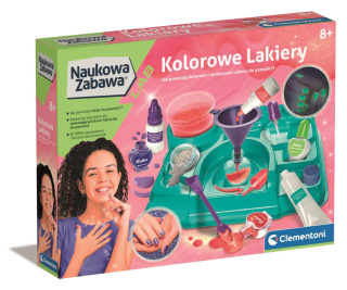Naukowa zabawa. Kolorowe lakiery Clementoni