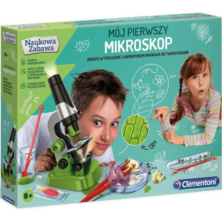Naukowa zabawa. Mój pierwszy mikroskop Clementoni