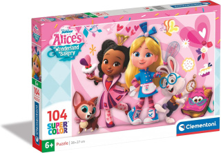 PUZZLE 104EL ALICE BAKERY DISNEY CLEMENTONI