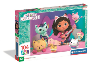 PUZZLE 104EL GABBY S CLEMENTONI