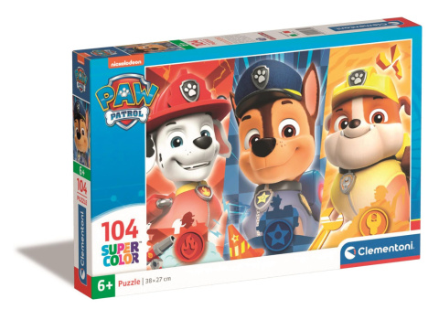 PUZZLE 104EL PSI PATROL CLEMENTONI PUZZLE 104EL PSI PATROL CLEMENTONI