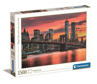 PUZZLE 1500EL EAST RIVER CLEMENTONI