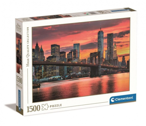 PUZZLE 1500EL EAST RIVER CLEMENTONI
