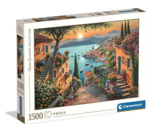 PUZZLE 1500EL Steps to the Harbor CLEMENTONI