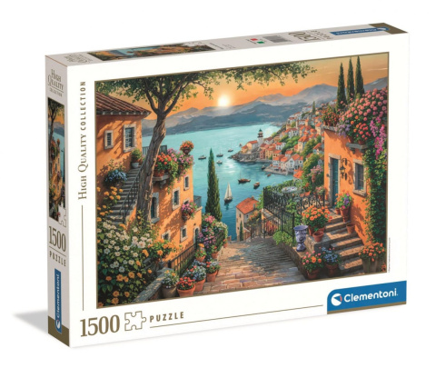 PUZZLE 1500EL Steps to the Harbor CLEMENTONI PUZZLE 1500EL Steps to the Harbor CLEMENTONI