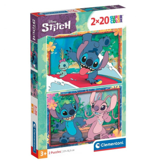 PUZZLE 2X20EL CLM 24809 STITCH PUD