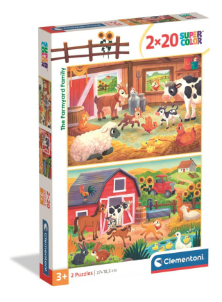 PUZZLE 2X20EL. FARMA CLEM