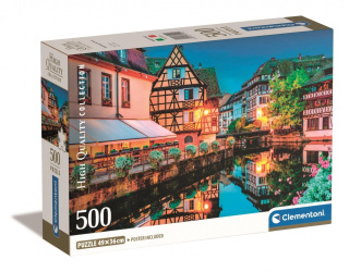 PUZZLE 500EL Compact Strasbourg old town CLEM
