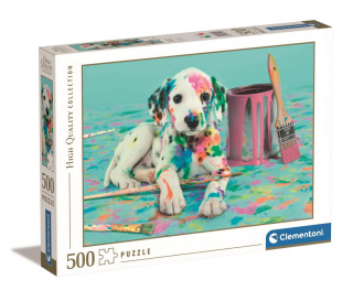 PUZZLE 500EL THE FUNNY DALMATIAN CLEMENTONI