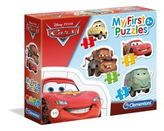 PUZZLE MOJE PIERWSZE 3,6,9,12EL CARS CLEMEN