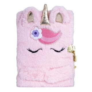 Pamiętnik z kłódką ASTRAPAP FLUFFY UNICORN A5 96k