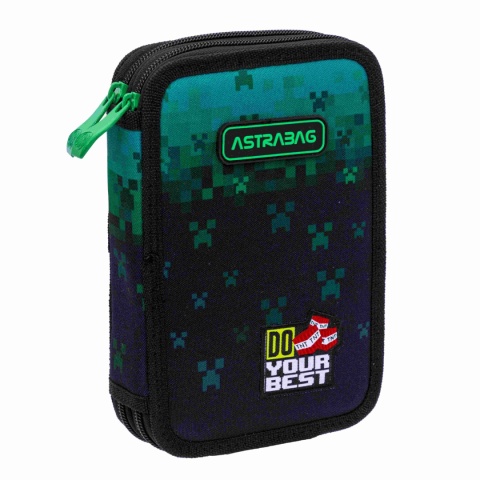 Piórnik podwójny ASTRABAG DO YOUR BEST ac2 Piórnik podwójny ASTRABAG DO YOUR BEST ac2