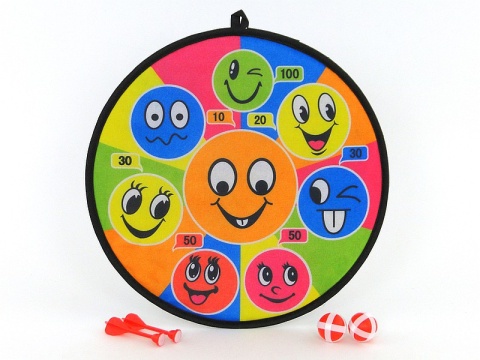 TARCZA Z RZUTKAMI NA RZEP 36CM ADAR TARCZA Z RZUTKAMI NA RZEP 36CM ADAR