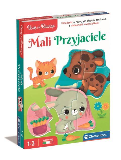 Układanka edukacyjna Mali przyjaciele Clementoni Układanka edukacyjna Mali przyjaciele Clementoni