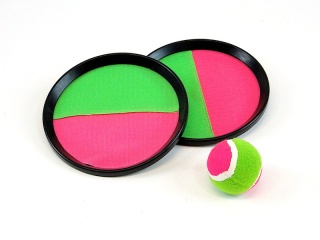 ZESTAW DO GRY "CATCH BALL" SIATKA ADAR