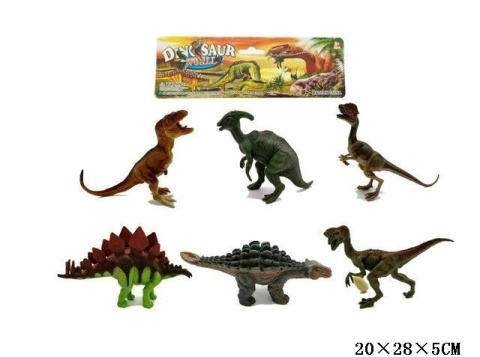 ZWIERZĘTA DINOZAURY 6SZT GAZELO ZWIERZĘTA DINOZAURY 6SZT GAZELO