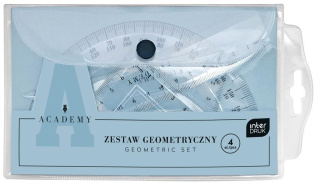 Zestaw geometryczny w etui 4el ACADEMY