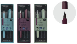 Zestaw pióro wieczne +2 naboje w etui Academy