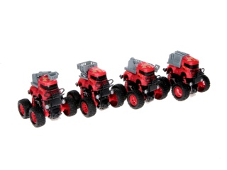 AUTO PULLBACK STRAŻ 9CM MIX (12)
