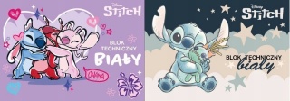 BLOK TECHNICZNY BIAŁY A4/10K STITCH BENIAMIN