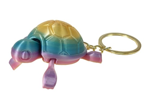 BRELOK 3D ŻÓŁW 6X5CM 1SZT BRELOK 3D ŻÓŁW 6X5CM 1SZT