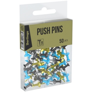 Berlingo pinezki, długość igły 10 mm, 50 sztuk