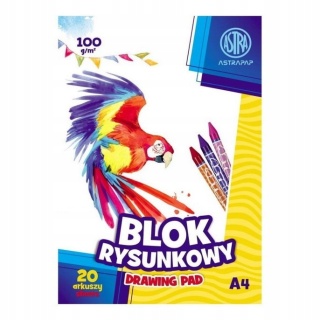 Blok rysynkowy ASTRAPAP A4 100g