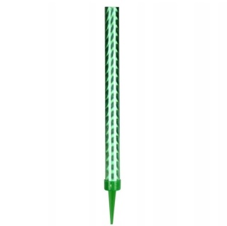 Fontanna tortowa 1szt. 18cm zielony płomień