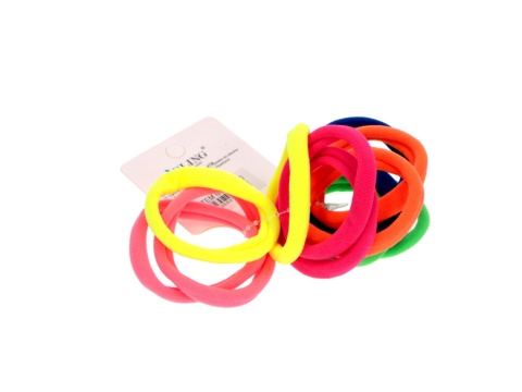 GUMKI DO WŁOSÓW NEON 12SZT(12)