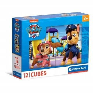 KLOCKI OBROTOWE 12EL PAW PATROL CLEMENTONI