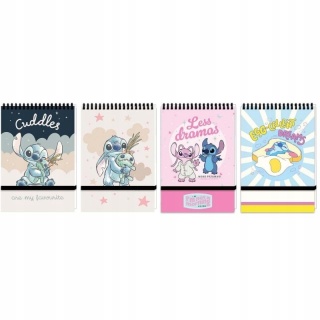 KOŁONOTES A6/96 ZAMYKANY NA GUMKĘ STITCH BENIAMIN