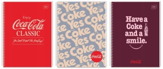 Kołozeszyt A4 100# M Hybrid Coca Cola(5)